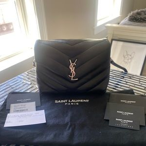 LIKE NEW YSL Lou Lou Toy Bag in Matelasse